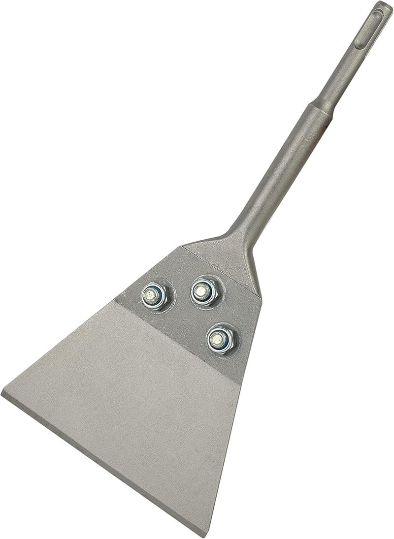Sabre Tools 5 Inch SDS Plus Floor Scraper Tool Kit, Removes Thinset & Adhesives, Works with SDS-Plus Rotary Hammer (5" x 10") - Image 1